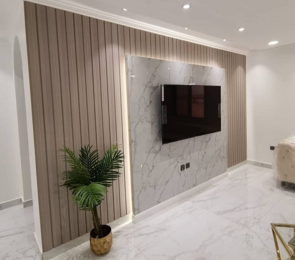 تركيب بديل الرخام وبديل الخشب